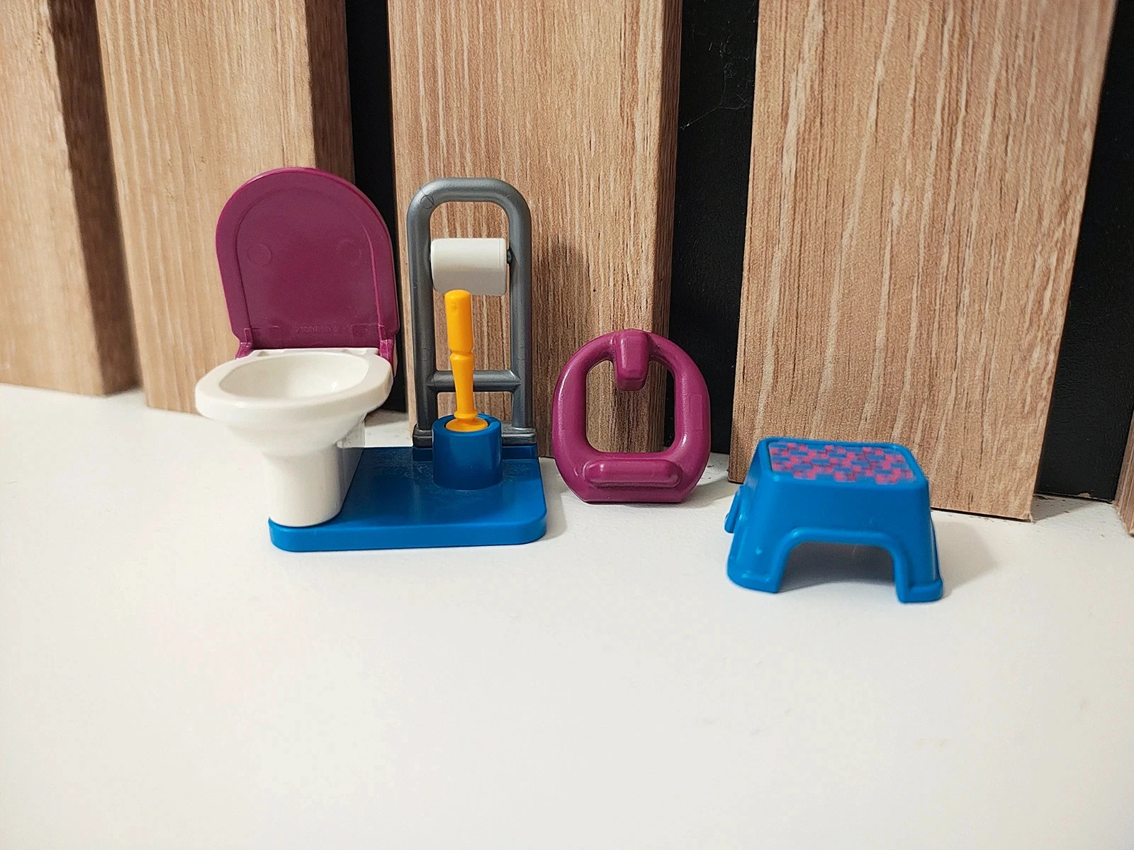 Lot playmobil toilette